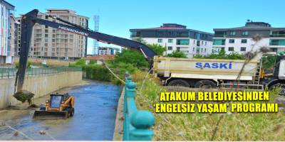 SASKİ EKİPLERİ YOĞUN YAĞIŞLARA KARŞI TEDBİRİ ELDEN BIRAKMIYOR