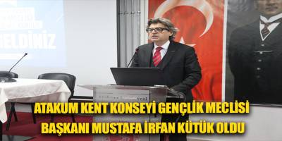 Atakum Kent Konseyi Gençlik Meclisi Başkanı Mustafa İrfan Kütük oldu
