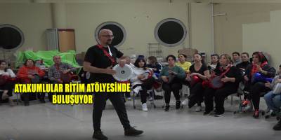 Atakumlular ritim atölyesinde buluşuyor