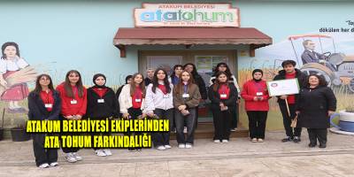 Atakum Belediyesi ekiplerinden ata tohum farkındalığı
