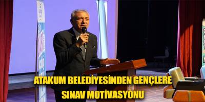 Atakum Belediyesinden gençlere sınav motivasyonu