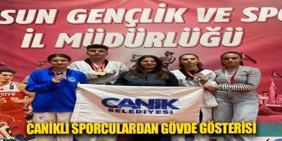 Canikli Sporculardan Gövde Gösterisi