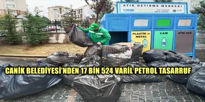 Canik Belediye'sinden 17 Bin 524 Varil Petrol Tasarruf