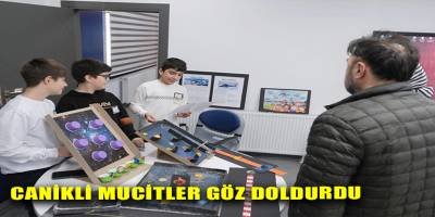 Canikli Mucitler Göz Doldurdu