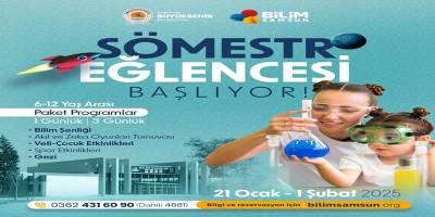 BÜYÜKŞEHİR İLE YARIYIL TATİLİ DOLU DOLU GEÇECEK