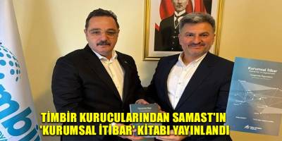 TİMBİR kurucularından Samast'ın 'Kurumsal İtibar' kitabı yayınlandı