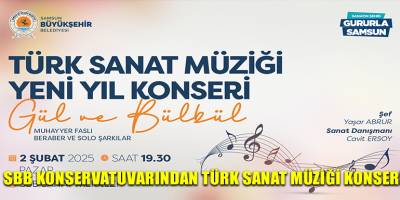 SBB KONSERVATUVARINDAN TÜRK SANAT MÜZİĞİ KONSERİ