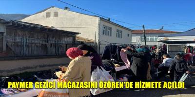 PAYMER gezici mağazasını Özören’de hizmete açıldı