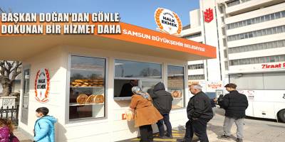 BAŞKAN DOĞAN’DAN GÖNLE DOKUNAN BİR HİZMET DAHA
