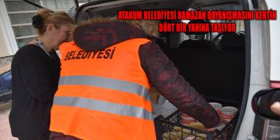 Atakum Belediyesi Ramazan dayanışmasını kentin dört bir yanına taşıyor