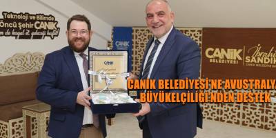 Canik Belediyesi'ne Avustralya Büyükelçiliği'nden Destek