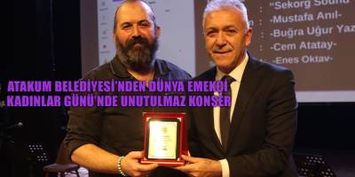 Atakum Belediyesi’nden Dünya Emekçi Kadınlar Günü’nde unutulmaz konser