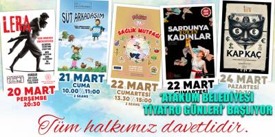 ‘Atakum Belediyesi Tiyatro Günleri’ başlıyor