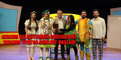 Atakum Belediyesinin düzenlediği ‘Atakum Tiyatro Günleri’ başladı