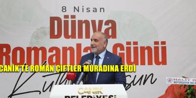 Canik'te Roman Çiftler Muradına Erdi