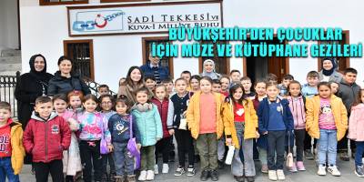 BÜYÜKŞEHİR’DEN ÇOCUKLAR İÇİN MÜZE VE KÜTÜPHANE GEZİLERİ