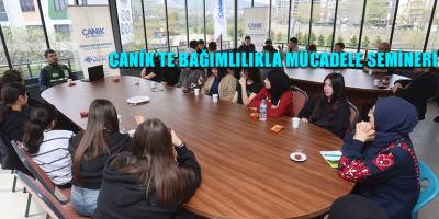 Canik';te Bağımlılıkla Mücadele Semineri
