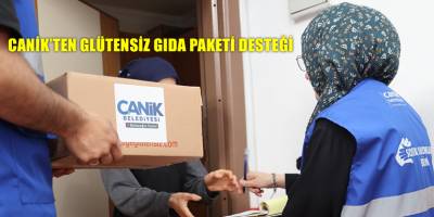 Canik';ten Glütensiz Gıda Paketi Desteği
