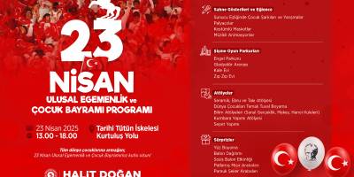 BÜYÜKŞEHİR’DEN DOLU DOLU 23 NİSAN PROGRAMI