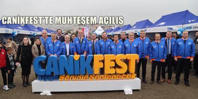 CANİKFEST'te Muhteşem Açılış