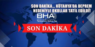 Son dakika... Kütahya'da deprem nedeniyle okullar tatil edildi!