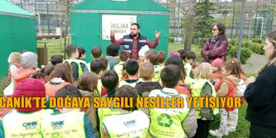 Canik'te Doğaya Saygılı Nesiller Yetişiyor