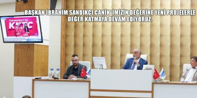 Başkan İbrahim Sandıkçı: ;Canik'imizin değerine yeni projelerle değer katmaya devam ediyoruz