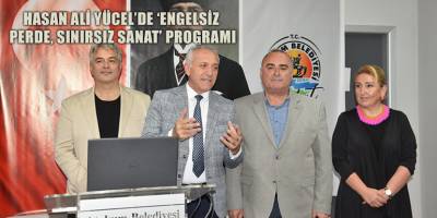 Hasan Ali Yücel’de ‘Engelsiz Perde, Sınırsız Sanat’ programı