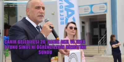 Canik Belediyesi 26. Canik Akıl ve Zekâ Oyunu Sınıfı'nı Öğrencilerin Hizmetine Sundu