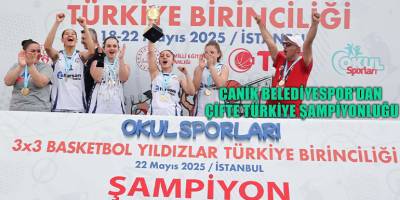 Canik Belediyespor’dan Çifte Türkiye Şampiyonluğu
