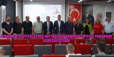 Atakum Belediyesi çevre haftası kapsamında söyleşi programı gerçekleştirdi