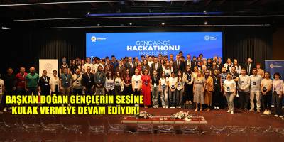 BAŞKAN DOĞAN GENÇLERİN SESİNE KULAK VERMEYE DEVAM EDİYOR!