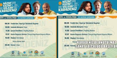 Karadeniz’de unutulmaz sanat yolculuğu başlıyor