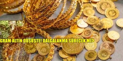 Gram altın düşüşte! Dalgalanma sürecek mi?