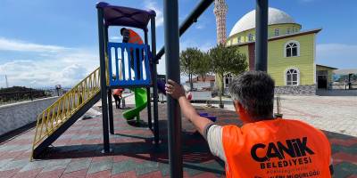 Canik'te Yeni ve Modern Parklarla Çehreye Değer