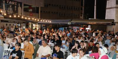 BÜYÜKŞEHİR’İN AÇIK HAVA SİNEMA GECELERİ YOĞUN İLGİYLE DEVAM  EDİYOR