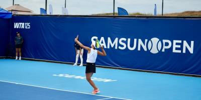 ULUSLARARASI SAMSUN OPEN WTA TENİS TURNUVASI BÜYÜK BİR  HEYECAN VE COŞKU İLE DEVAM EDİYOR