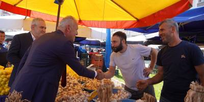 Atakum Belediyesi'nden semt pazarlarında tartı hizmeti