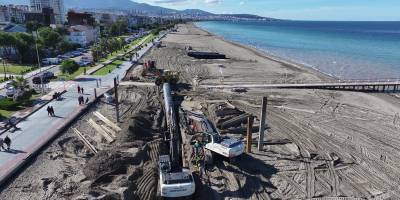 ATAKUM SAHİLİ’NDE ALTYAPI GÜÇLENİYOR: