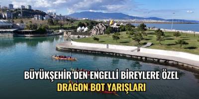 BÜYÜKŞEHİR’DEN ENGELLİ BİREYLERE ÖZEL DRAGON BOT YARIŞLARI