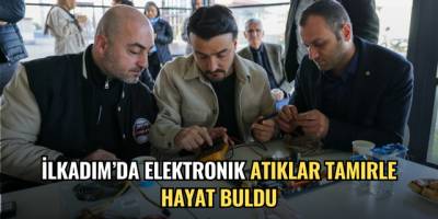 İlkadım’da Elektronik Atıklar Tamirle Hayat Buldu