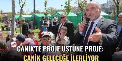 Canik'te Proje Üstüne Proje: Canik Geleceğe İlerliyor