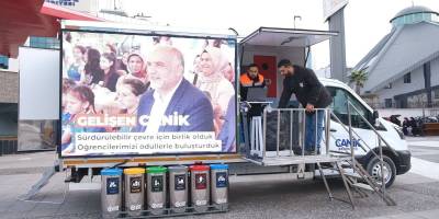 Canik’te atıklar dönüşüyor aile bütçesine katkı sağlıyor