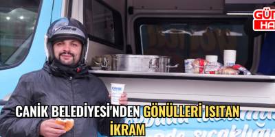 Canik Belediyesi'nden Gönülleri Isıtan ikram