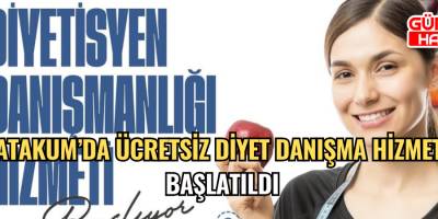 Atakum’da ücretsiz diyet danışma hizmeti başlatıldı