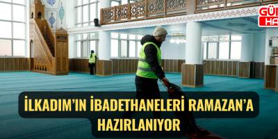 İlkadım’ın İbadethaneleri Ramazan’a Hazırlanıyor