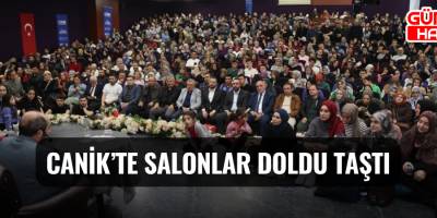 Canik te Salonlar Doldu Taştı