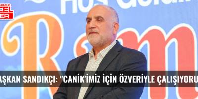 Başkan Sandıkçı: "Canik'imiz için özveriyle çalışıyoruz"