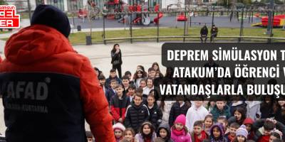 Deprem Simülasyon Tırı Atakum’da öğrenci ve vatandaşlarla buluşuyor
