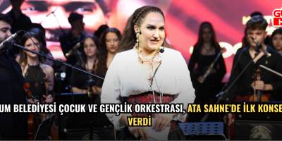 Atakum Belediyesi Çocuk ve Gençlik Orkestrası, Ata Sahne’de ilk konserini verdi